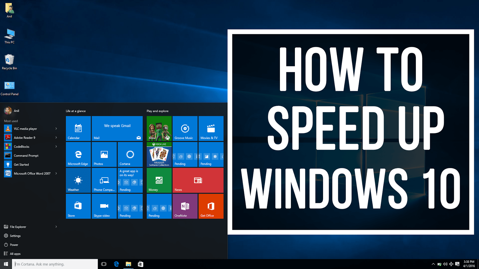 increase computer speed