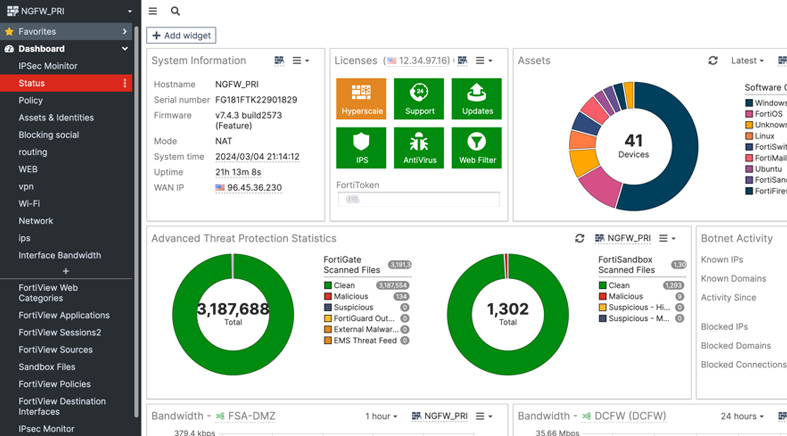 One click install cheap FortiGate VM 7.6.0 VPS